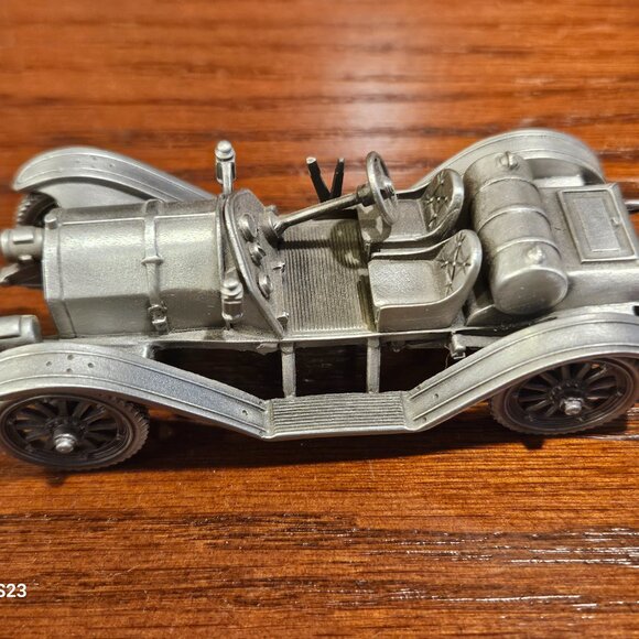 Danbury Mint Pewter Cars (3) -'37 Packard Coupe, '11 Maxwell, '13 Mercer 35 J R - Picture 5 of 11